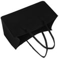 thumbnail image 2 of Portable Felt Storage Pouch Firewood Storage Bag (Black Color), 2 of 8