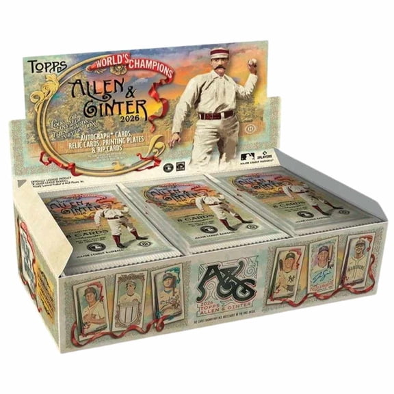 Collectible 2026 Topps Allen & Ginter Baseball Hobby Box
