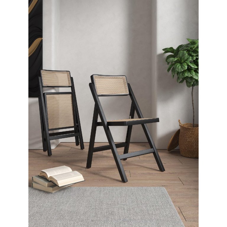 Manhattan Comfort Pullman Folding Dining Chair - Set of 2