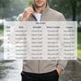 thumbnail image 4 of YODETEY Men’s Stand Collar Lightweight Zip Jacket, Long Sleeve Windproof Softshell Jacket , Size XXS-XL, 4 of 10