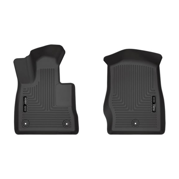 Husky Liners 18681 Weatherbeater Floor Mats Fit 2020-2025 Ford Explorer Front Row Liners 2pc Black