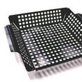 thumbnail image 2 of Bgsha Nonstick Square Grilling Basket: Perfect for Outdoor Cooking & Camping!, 2 of 7