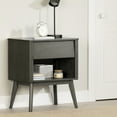 thumbnail image 6 of South Shore Kodali 1-Drawer Nightstand Dark Oak, 6 of 13