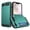 Blue, variant on For iPhone 16e Case with ID Credit Card Holder, Dual Layer Shockproof Hidden Sliding Card Slot Wallet Anti-Scratch Hard Shell Rugged Back Cover Slim Phone Case,Blue