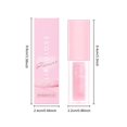 thumbnail image 2 of Ganfancp Barra de Labios Brillante Hidratante y Humectante Barra de Labios Brillante Barra de Labios de Cristal Barra de Labios 4Ml Ofertas Del Día Liquidación 1* Brillo de Labios, 2 of 7