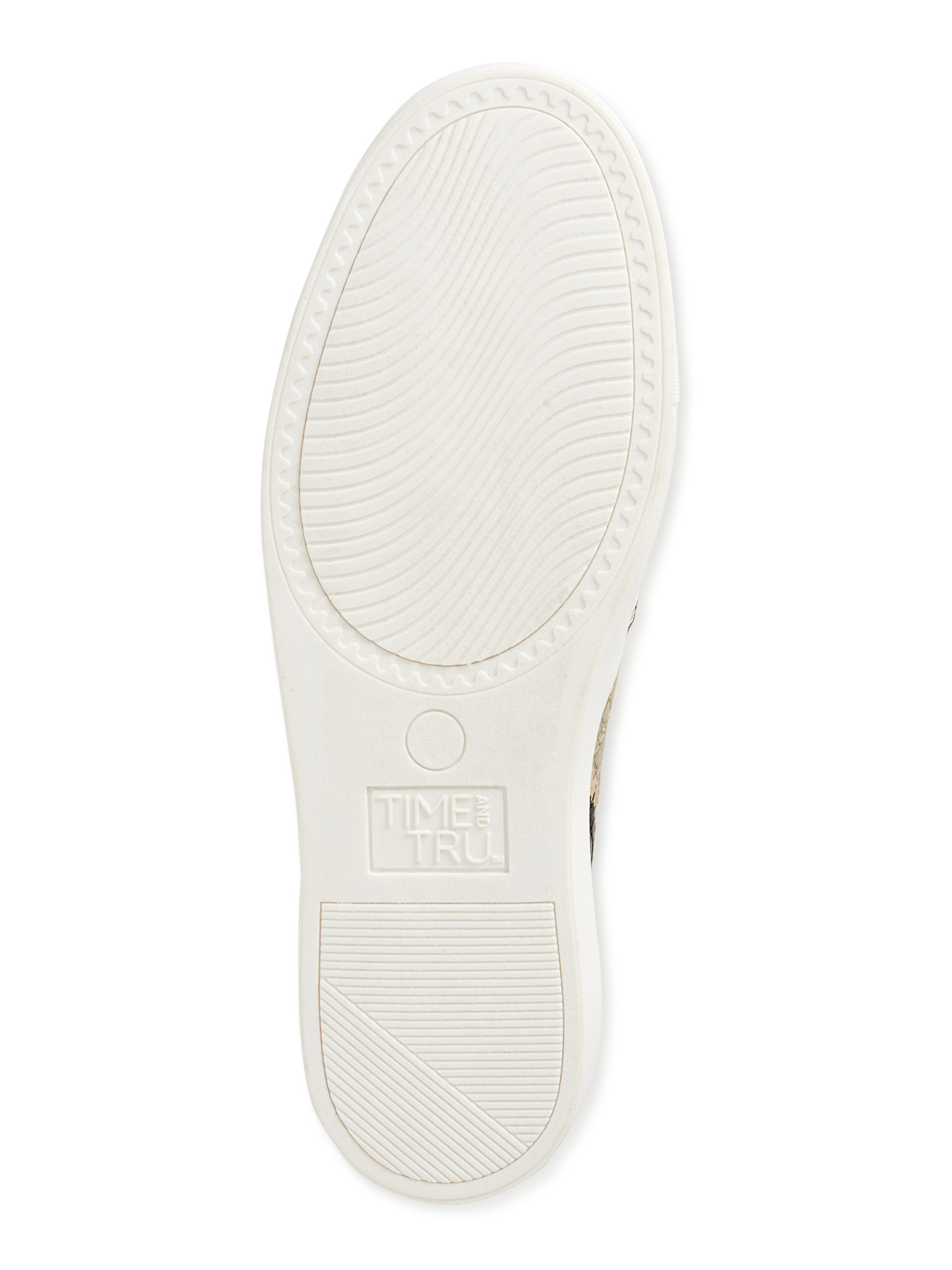Time and Tru Women's Snake Twin Gore Slip On, Wide Width Available