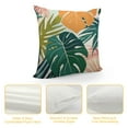 thumbnail image 4 of Shiartex  Tropical Leaf Throw Pillow Cover,Summer Palm Decorative Pillow Cases for Home Living Room Bed Sofa Bedroom Decor Cases Square Outdoor, 4 of 5