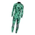 thumbnail image 1 of Traje de neopreno de buceo para hombres shamjiam neopreno de 3 mm de manga larga pieza Rodillera verde, 1 of 9