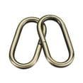 thumbnail image 4 of Uxcell Oval Buckles Iron Electroplating Bronze Tone 1.5"x0.59" 20 Pack, 4 of 4