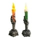 thumbnail image 1 of Lámparas Sin Llama de 2 Piezas para Decoración de Vacaciones de Acción de Gracias de Navidad de Halloween Macarena Luces de velas de Halloween, 1 of 8