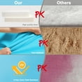 thumbnail image 4 of Outdoor Loveseat Cushions Set 48" x 24" Water Repellent & Fadeness Patio Furniture Cushions with Removable Cover and Ties, Patio Love Seat Sofa Cushions for Porch Garden Chair（Sky blue）, 4 of 6