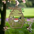 thumbnail image 2 of sruoe Bird Feeder, Hanging Bird Feeder Tray, Bird Feeders Outdoor, Cardinal Bird Feeder, Hopper Feeder, Small Large Bowl Wild Bird Feeders for Garden Decor, Plastic, 2 of 6