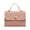Pink, variant on Women Handbag Rhombic Pattern Textured Long Strap Portable Korean Style Gifts Faux Leather Solid Color Ladies Crossbody Wallet Tote Bag Daily Use
