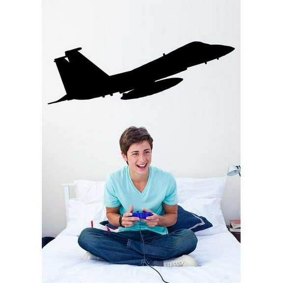 Wallhogs Haynes Silhouette Jet (F15 Strike Eagle) II Cutout Wall Decal
