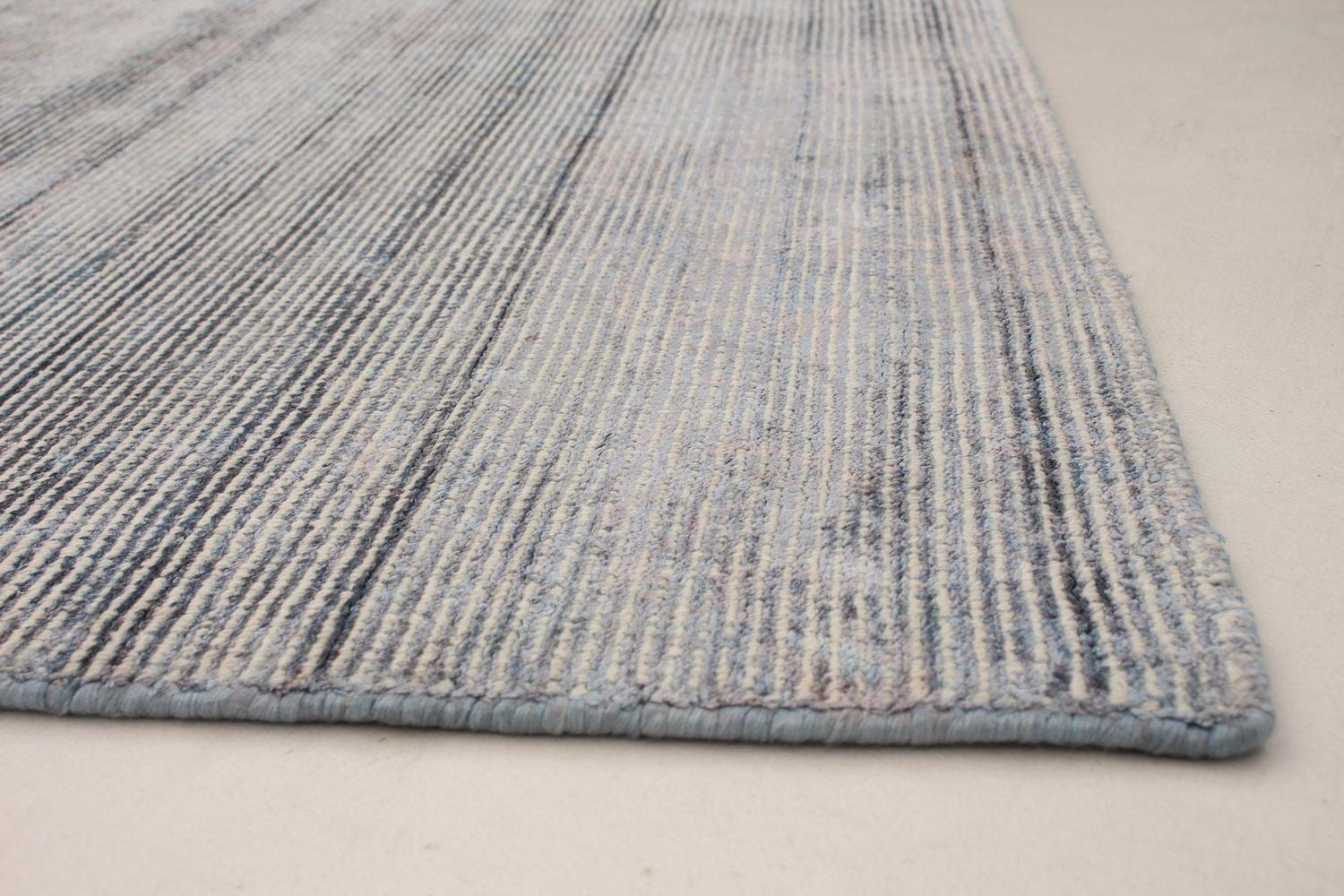 ECARPETGALLERY 5'0" x 7'8" Transitional Galleria Hand Loomed Area Rug for Living Room, Dining Room and Bedroom in Blue