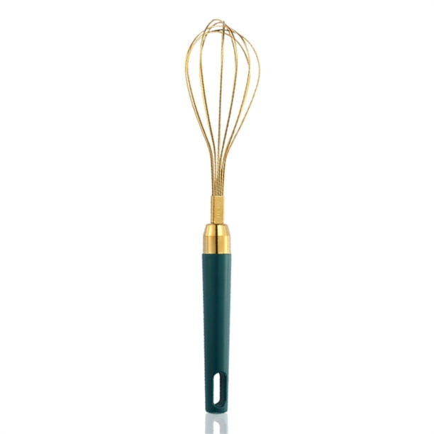 Huevo de mano batidor pequeño batidor manual pastel DIY agitador mezclador leche frotura casa cocina barra de panadería herramientas de cocción suministros grandes Inevent HA028571-02