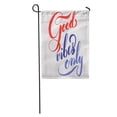 thumbnail image 1 of JSDART Abstract Modern Inspirational Good Vibes Only Brush Lettering Unique Garden Flag Decorative Flag House Banner 12x18 inch, 1 of 2