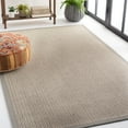 thumbnail image 3 of SAFAVIEH Natural Fiber Rosheen Bordered Area Rug, Grey, 8' x 10', 3 of 9