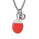 thumbnail image 1 of 1pc Table Tennis Bat Design Neck Decoration Necklace Creative Neck Ring, 1 of 5