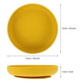 thumbnail image 2 of Milisten Silicone Scoop Plate Elderly Care Spill-Proof Plate with Suction Cup Base Disabled Non-Slip Tableware, 2 of 5