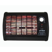 Optimus H-2210 1,320-Watt Portable Fan-Forced Radiant Heater with Thermostat