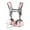 Pink, variant on Taolixe Dog Lift Harness Emergency Backpack Pet Back Leg Support Full Body Lifter Pet Carrier Adjustable Dog Sling for Large Dog