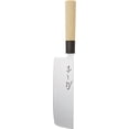 thumbnail image 3 of Mercer Culinary 7-Inch Usuba Vegetable Knife, 16.5cm, Rubber Handle, 3 of 6