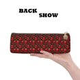 thumbnail image 3 of Xecao Tomatoes And Chili Print Leather Pencil Case -Stationery Bag Pen Holder for Work & Office, 3 of 5