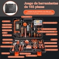 thumbnail image 2 of Caja de Herramientas 102 en 1,Juegos de Herramientas Manuales,Kit de Herramientas Manuales de Portátil y Universal,con Caja de Herramientas de Plástico,Para Mantenimiento de Casa,Garaje y Oficina, 2 of 7