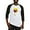 Black/White, variant on CafePress - Power Rangers Yellow Ranger W - Cotton Baseball Jersey, 3/4 Raglan Sleeve Shirt