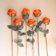 thumbnail image 6 of 6pc Artificial Flower Bouquets, Fake Flowers, Home Decoration Bouquets, Real-Like Vibrant Design, 38cm Length, Vase Centerpiece, Wedding Party Office Decor, Easy to Display, 6 of 9