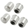 Unique Bargains 5 Pcs 8mm x 9mm Silver Tone Stainless Steel Spring Ball Plunger