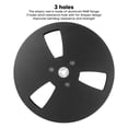 thumbnail image 3 of 1/4x7 Inch Empty Tape Reel, 3 Holes Open Reel Sound Takeup Reel, Empty Aluminum Alloy Take Up Reel With Wind Resistance Features For Recording Nab, 3 of 8