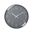 thumbnail image 1 of Wartleves Reloj de pared moderno, relojes de pared que funcionan con pilas, silencioso, sin tictac, redondo, para sala de estar, dormitorio, oficina, 1 of 7