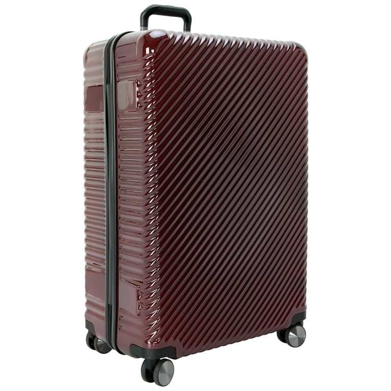 Ecotech Veer 28-inch Hardside Spinner Luggage, Chocolate, Durable
