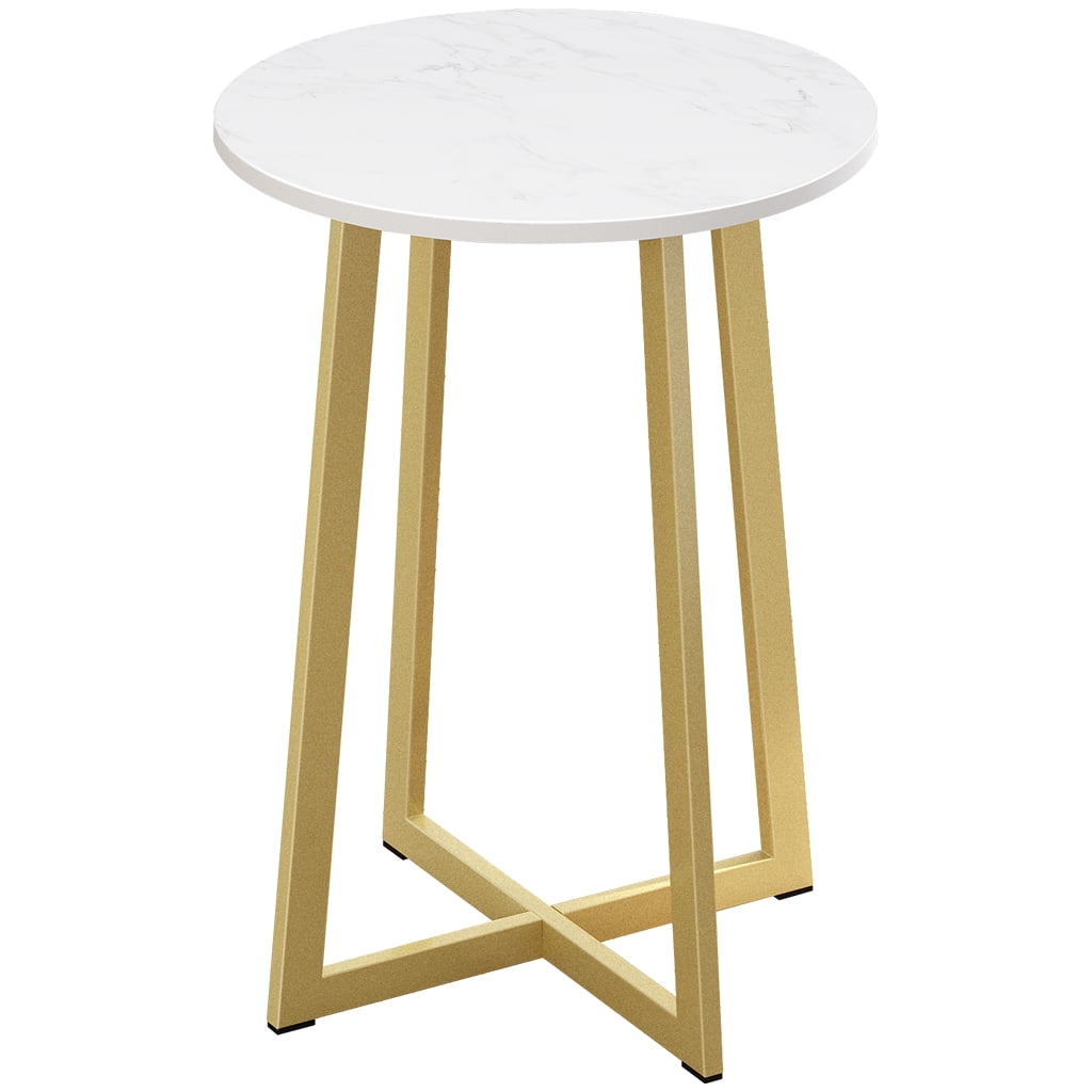  LANGRIA Table  Round Side Table  X Shaped Small End Coffee 