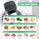 thumbnail image 2 of Procesador de alimentos Qinkada, potente picadora de carne de 500 W, tazón de acero inoxidable de 14 tazas, 3 modos de velocidad, 4 cuchillas de dos niveles para cebolla, carne, nueces, frutas, ajo, v, 2 of 5
