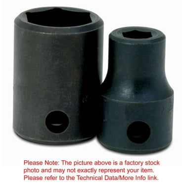 Williams Impact Socket,1/2" D,33mm 12 Pt 37633