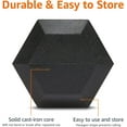 thumbnail image 3 of Rubber Hex Dumbbell Hand Weight, 3 of 7