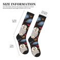 thumbnail image 2 of Compression Socks For Women And Men - Pinecone Owl White Compression Socks Circulation For Workout, 2 of 2