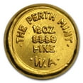 thumbnail image 2 of 1/2 oz Gold Button - Perth Mint, 2 of 3