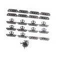 thumbnail image 2 of Aluminum Lock Buckle, Attractive Exquisite Cabinet Clasp Latch Retro  For Wine Box For Drawers For Chests For Cabinet For Wedding Card Box, 2 of 8