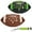 Black and Green, variant on Xcello Sports Huddle Hero Junior Football 2-Pack w/ Pump (Black and Brown) - XS-FB-JRHH-1