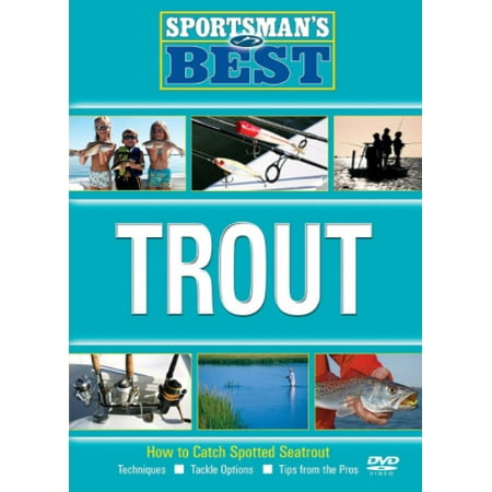 Sportsman's Best: Trout Fishing New, DVD How To Catch Spotted Sea
