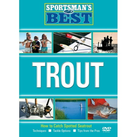 Sportsman's Best: Trout Fishing New, DVD How To Catch Spotted Sea (Best Fly Fishing Spots)