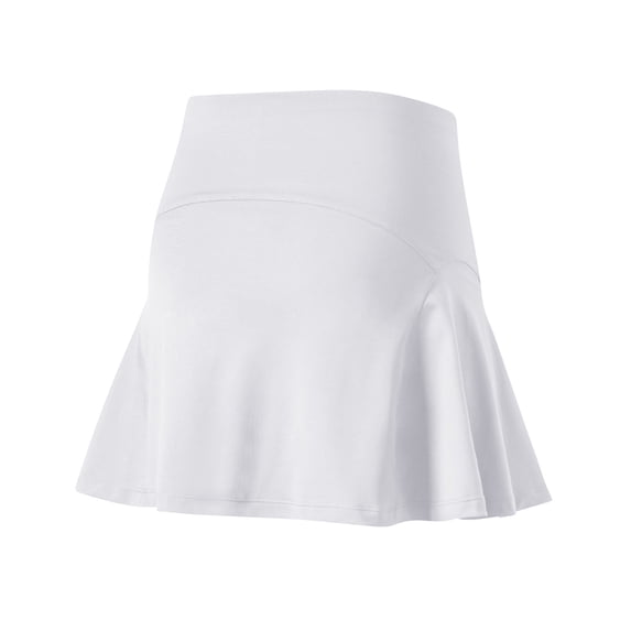 IROINNID Women's Sports Loose Fake Two-piece Anti-peep And Quick-drying Running Fitness Culottes Tennis Skirt Short Empire Waist Short Solid Color Skirt