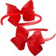 thumbnail image 3 of ZHAOCHENG 12 Piezas Diadema con Lazo Rojo para Niñas diademas con lazo para Boutique de Cabello, 3 of 5