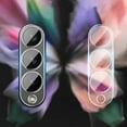 thumbnail image 3 of PENGXIANG Designed for Galaxy Z Fold 3 Camera Lens Protector   3 Pack Tempered Glass Camera Protector for  Galaxy Z Fold3 5G 2021  Clear, 3 of 5