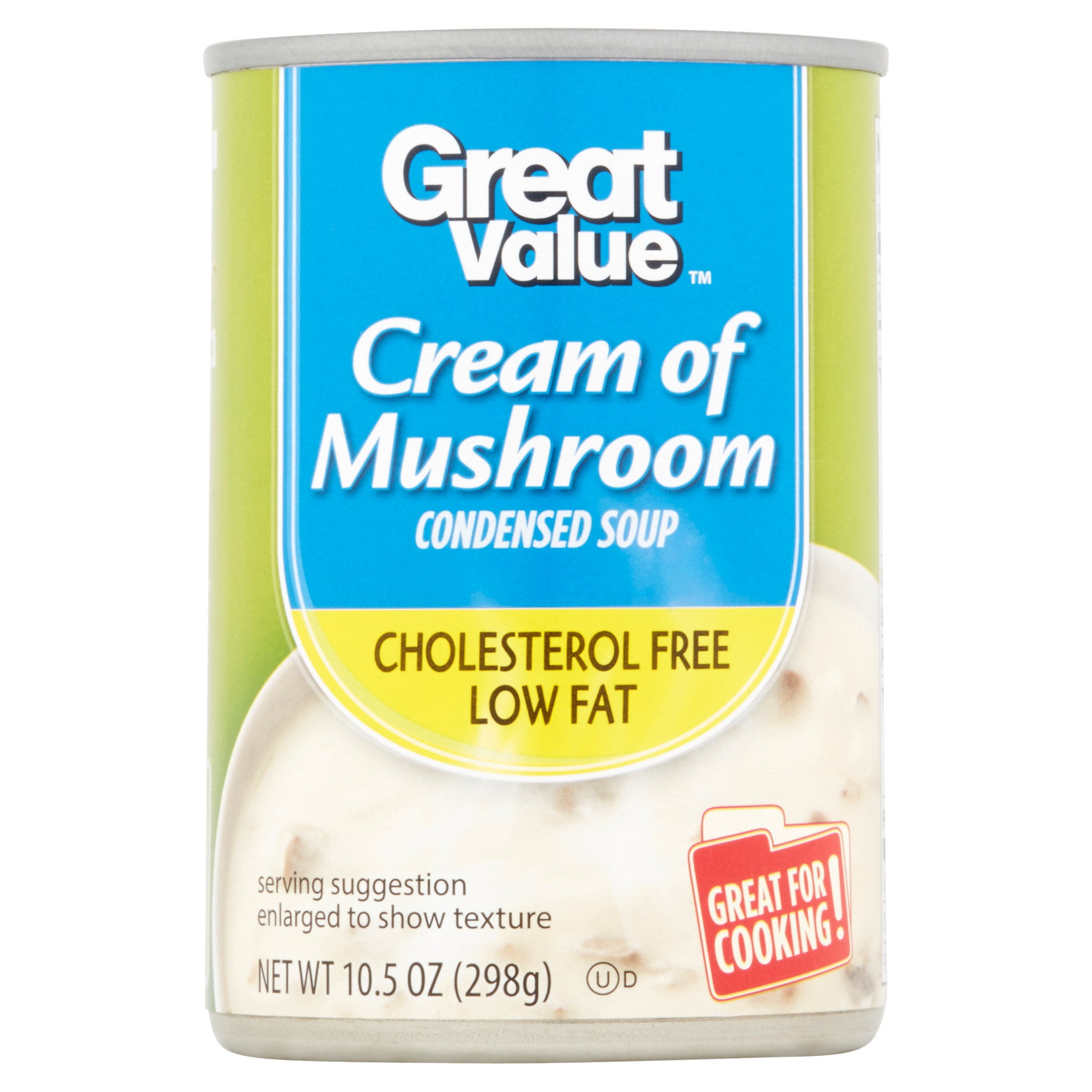 Great Value Cream Of Mushroom Condensed Soup, 10.5 oz