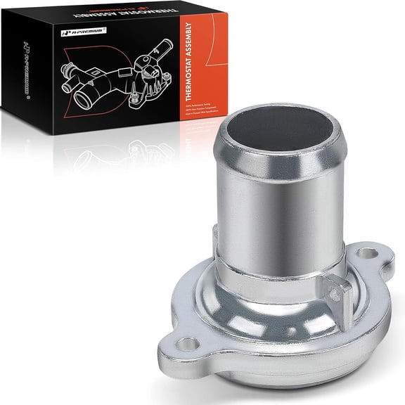 A-Premium Engine Coolant Thermostat Housing Assembly Compatible with Ford F-150 F150 2011-2022 5.0L, Mustang 2011-2022 5.0L, Mustang 2015-2020 5.2L